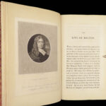 Paradise Lost – John Milton – 1802 | Unique Single-Volume Bensley Printing