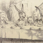 1869 Alice in Wonderland Lewis Carroll Tenniel Illustrated Fantasy Classic