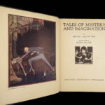 1923 Edgar Allen Poe Tales of Mystery Imagination Clarke Illustrated Macabre