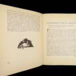 1923 Edgar Allen Poe Tales of Mystery Imagination Clarke Illustrated Macabre