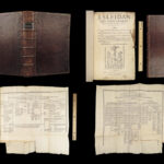 1574 Sleidan Four Empires 1st GREECE Persia Key of History Holy Roman Empire