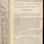 1574 Sleidan Four Empires 1st GREECE Persia Key of History Holy Roman Empire