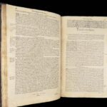 1574 Sleidan Four Empires 1st GREECE Persia Key of History Holy Roman Empire