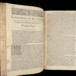 1574 Sleidan Four Empires 1st GREECE Persia Key of History Holy Roman Empire