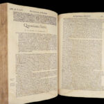 1574 Sleidan Four Empires 1st GREECE Persia Key of History Holy Roman Empire
