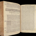 1574 Sleidan Four Empires 1st GREECE Persia Key of History Holy Roman Empire