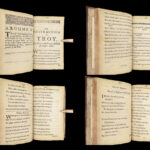 1668 Poems of Irish John Denham 1st ed Coopers Hill, Sophy & Destruction of Troy
