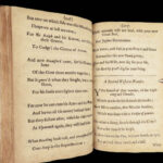 1668 Poems of Irish John Denham 1st ed Coopers Hill, Sophy & Destruction of Troy