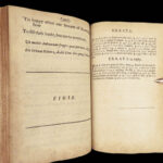 1668 Poems of Irish John Denham 1st ed Coopers Hill, Sophy & Destruction of Troy