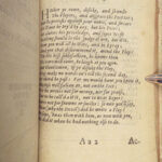 1668 Poems of Irish John Denham 1st ed Coopers Hill, Sophy & Destruction of Troy