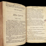 1668 Poems of Irish John Denham 1st ed Coopers Hill, Sophy & Destruction of Troy