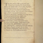 1668 Poems of Irish John Denham 1st ed Coopers Hill, Sophy & Destruction of Troy