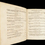 1716 Phoronomia 1st by Hermann | Isaac NEWTON Law of Motion Illustrated PHYSICS