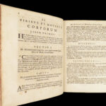 1716 Phoronomia 1st by Hermann | Isaac NEWTON Law of Motion Illustrated PHYSICS
