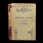 1927 Winnie the Pooh 1ed MILNE Now We Are Six Children’s Classic Shepard ART
