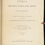 1838 Holy Land ART Syria & Turkey Arabic Ruins Damascus Constantinople Allom