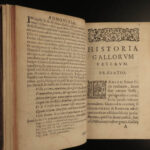 1636 1ed Ancient GAUL Celtic Gallic Antiquities Caen France DRUIDS Gosselin RARE