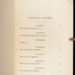 1886 1st ed Greely Explorations | Arctic Voyages Lady Franklin Bay Expedition Map 2v