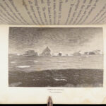 1886 1st ed Greely Explorations | Arctic Voyages Lady Franklin Bay Expedition Map 2v