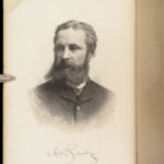 1886 1st ed Greely Explorations | Arctic Voyages Lady Franklin Bay Expedition Map 2v