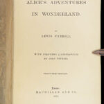 1870 Alice in Wonderland Lewis Carroll Tenniel Illustrated Fantasy Classic RARE
