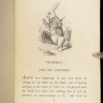 1870 Alice in Wonderland Lewis Carroll Tenniel Illustrated Fantasy Classic RARE