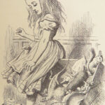 1870 Alice in Wonderland Lewis Carroll Tenniel Illustrated Fantasy Classic RARE