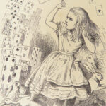1870 Alice in Wonderland Lewis Carroll Tenniel Illustrated Fantasy Classic RARE