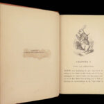 1870 Early Alice in Wonderland by Lewis Carroll w/ Tenniel Art