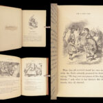 1870 Early Alice in Wonderland by Lewis Carroll w/ Tenniel Art