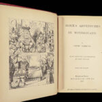 1872 Alice in Wonderland by Lewis Carroll | John Tenniel Illustrated ART