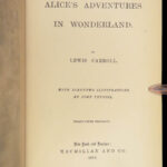 1872 Alice in Wonderland by Lewis Carroll | John Tenniel Illustrated ART