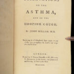 1769 ASTHMA 1st ed John Miller’s Observations | Medicine for Whooping Cough