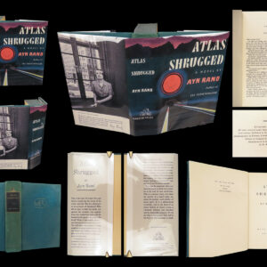 1957 Atlas Shrugged TRUE 1st printing Ayn Rand Objectivism Dystopian