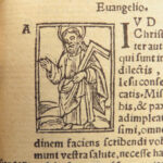 1551 Vulgate BIBLE | Biblia Sacra Jerome Commentary | Woodcuts & Fine Binding