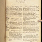 1551 Vulgate BIBLE | Biblia Sacra Jerome Commentary | Woodcuts & Fine Binding