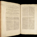 1715 1st ed Works of Orthodox Saint Clement of Alexandria | Huge Oxford Folios