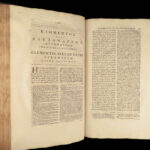 1715 1st ed Works of Orthodox Saint Clement of Alexandria | Huge Oxford Folios