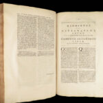 1715 1st ed Works of Orthodox Saint Clement of Alexandria | Huge Oxford Folios