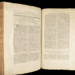 1715 1st ed Works of Orthodox Saint Clement of Alexandria | Huge Oxford Folios