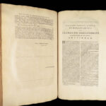 1715 1st ed Works of Orthodox Saint Clement of Alexandria | Huge Oxford Folios