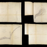 1855 US Coastguard Reports | 1st ed Navigation Surveys | Lighthouses 50+ MAPS