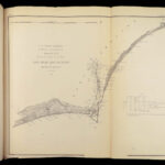 1855 US Coastguard Reports | 1st ed Navigation Surveys | Lighthouses 50+ MAPS