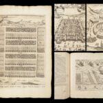 1677 Julius Caesar War Commentaries in Edmonds ENGLISH | Woodcut Battle Scenes