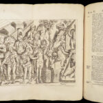 1677 Julius Caesar War Commentaries in Edmonds ENGLISH | Woodcut Battle Scenes