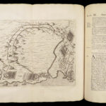 1677 Julius Caesar War Commentaries in Edmonds ENGLISH | Woodcut Battle Scenes