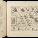 1677 Julius Caesar War Commentaries in Edmonds ENGLISH | Woodcut Battle Scenes