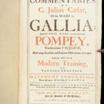 1677 Julius Caesar War Commentaries in Edmonds ENGLISH | Woodcut Battle Scenes