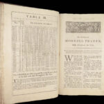 1760 Book of Common Prayer | Anglican Baskett Psalms of David HUGE FOLIO