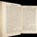 1760 Book of Common Prayer | Anglican Baskett Psalms of David HUGE FOLIO